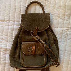 Gucci Bamboo Mini Backpack